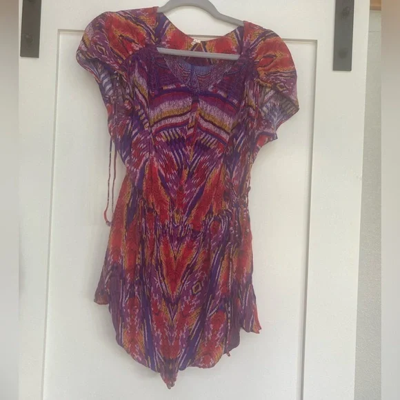 Free People all night purple red abstract romper sz small
Condition: Excellent - Picture 4 of 4